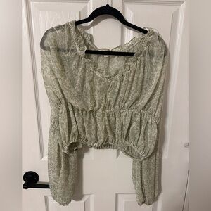 Beautiful green blouse